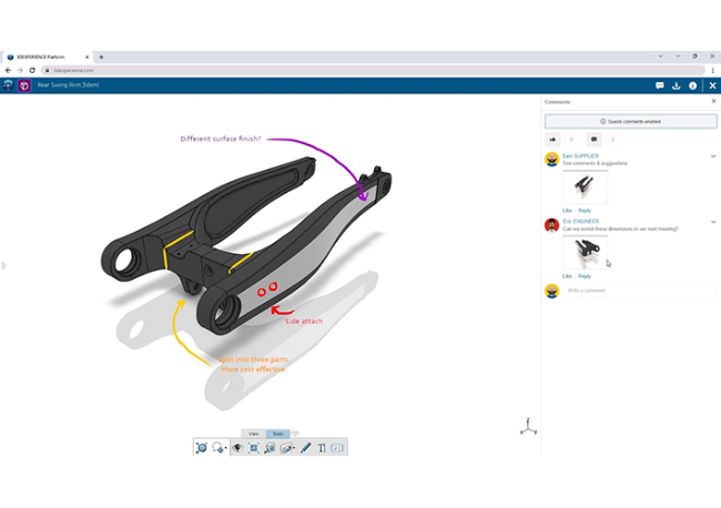 Foto Dassault Systèmes SOLIDWORKS 2024 permite a los usuarios crear experiencias de manera más inteligente, rápida y colaborativa.